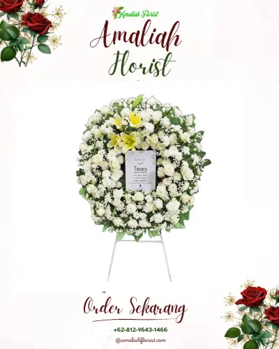 Krans Bunga Duka Cita di Bencoy